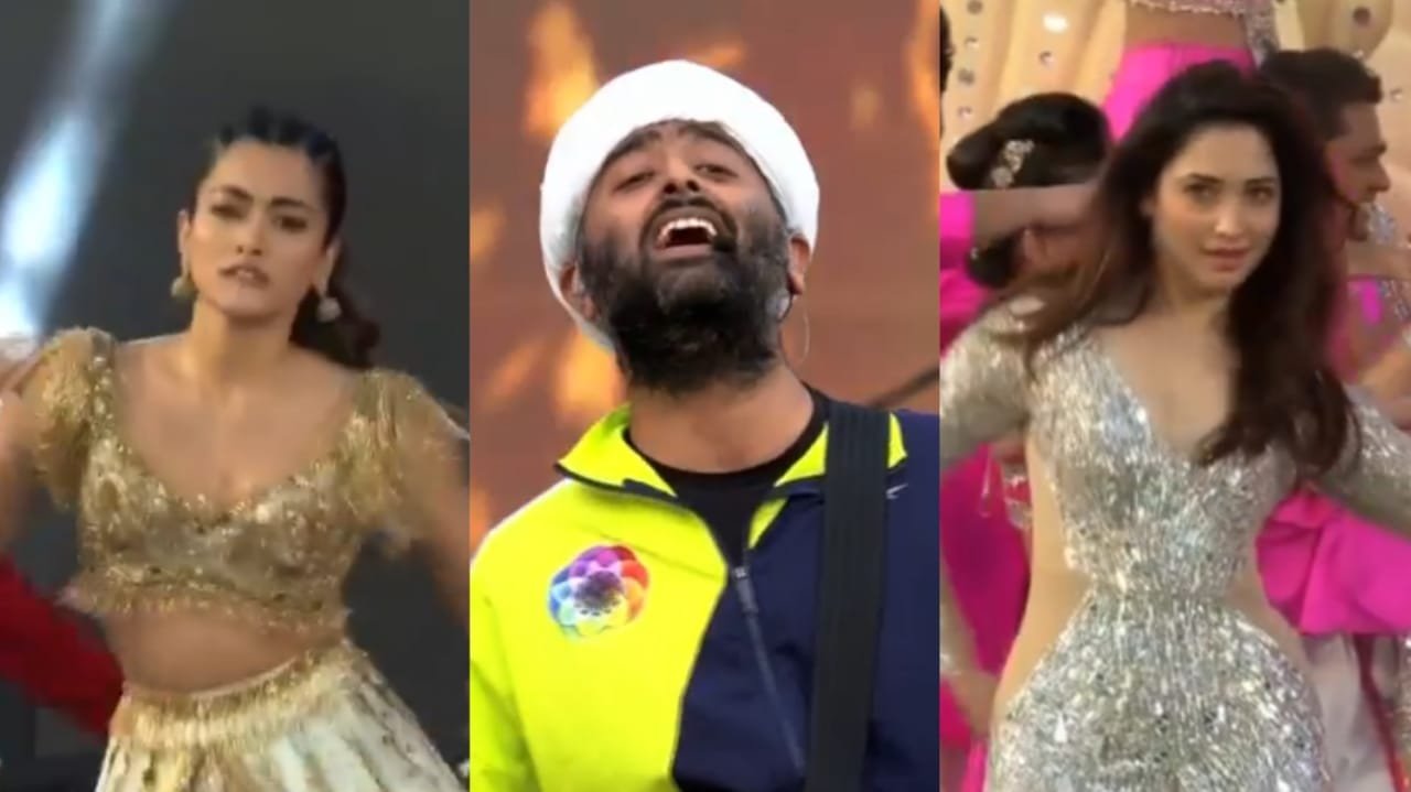 IPL 2023 Opening Ceremony: Performance by Arijit Singh, Tamanna Bhatia, Rashmika Mandanna at Narendra Modi Stadium.